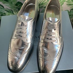 PRADA Brogues Oxfords Loafers 39.5
